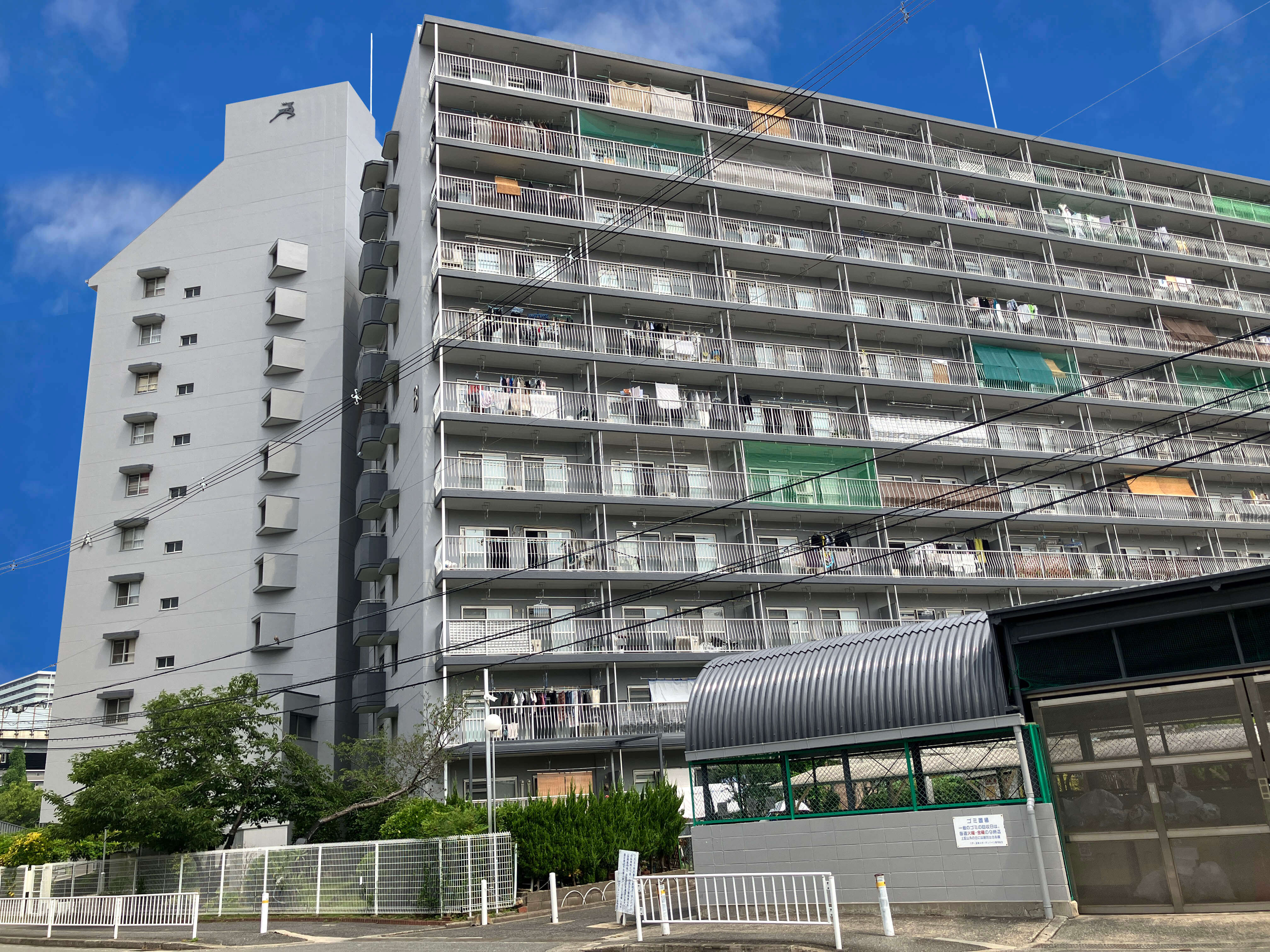 八戸ノ里第４ガーデンハイツ 修繕後
