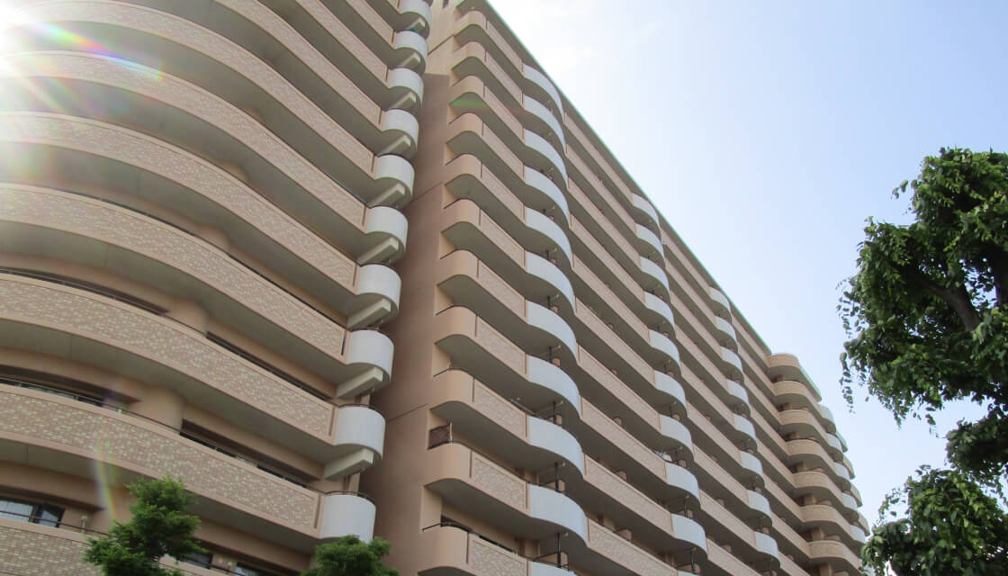 AK建築設計が分譲マンション大規模修繕を手がけたマンションの完成写真