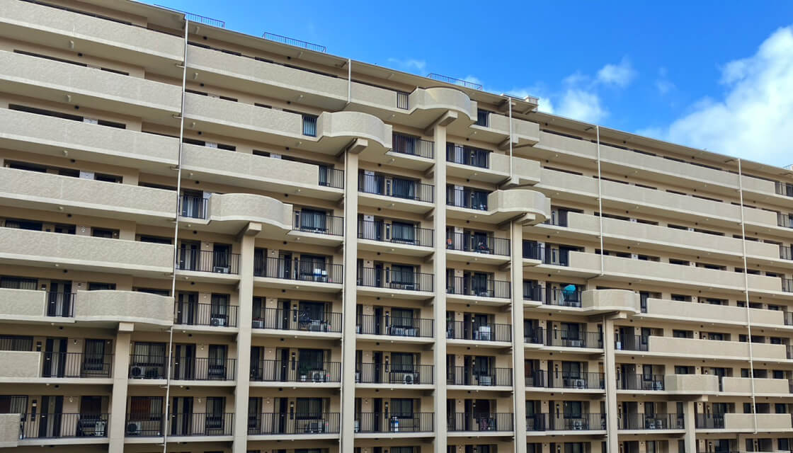 AK建築設計が分譲マンション大規模修繕を手がけたマンションの完成写真