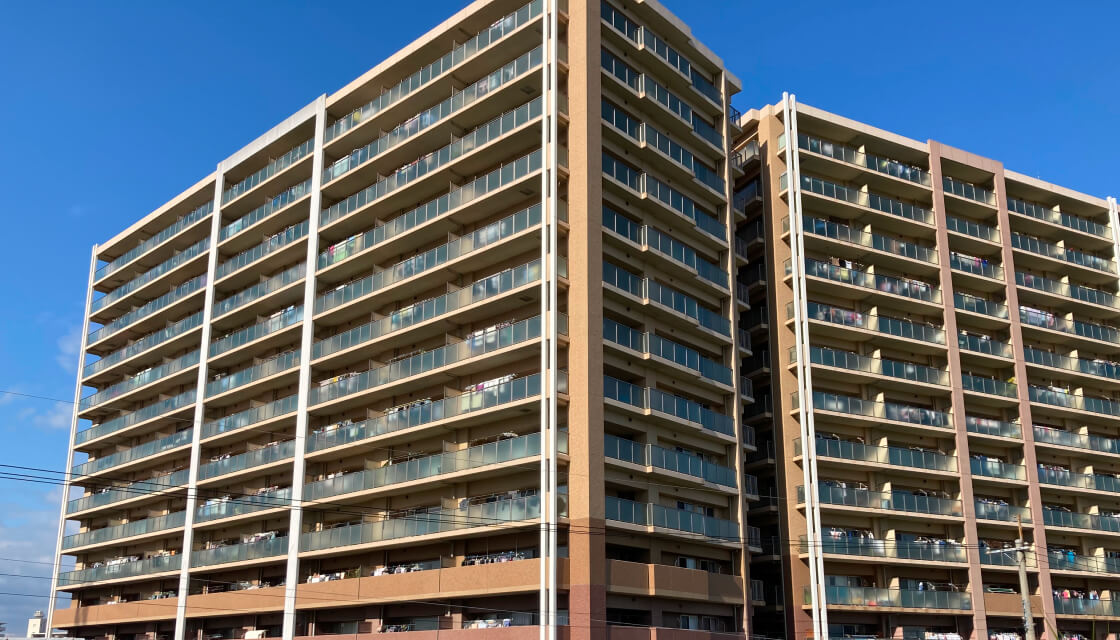 AK建築設計が分譲マンション大規模修繕を手がけたマンションの完成写真