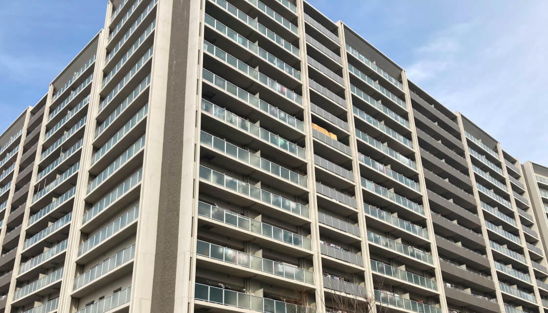 AK建築設計が分譲マンション大規模修繕を手がけたマンションの完成写真