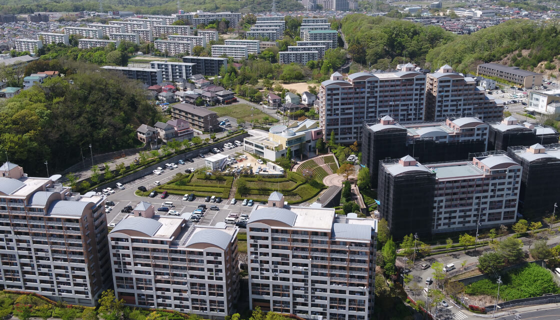 AK建築設計が分譲マンション大規模修繕を手がけたマンションの完成写真